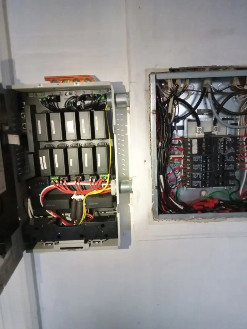 Electrical panel upgrade completed for Indoor Lighting Installation in Henderson